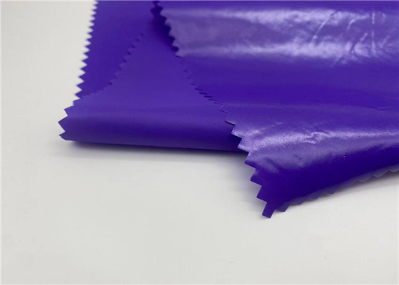 380T Soft Nylon Recycled Polyamide Fabric Waterproof PU Coating Winter Fabric