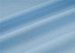 100% Polyester Soft Light Blue Chiffon Fabric Breathable For Summer Dress / Pants