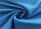 Blue Twill Fade Resistant Outdoor Fabric Good Color Fastness Breathable For Winter Coat