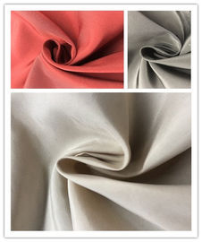 Plain Coated Soft Nylon Fabric , 45%N 55%P Lightweight Outdoor Nylon Fabric