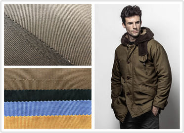 Twill Breathable Outdoor Fabric Mechanical Stretch Stripes Cationic Material Waterproof