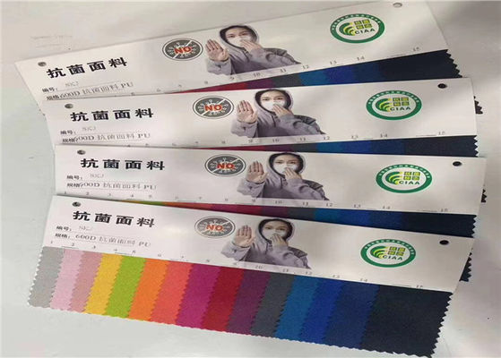 Polyester Antibacterial Eco 600d Oxford Fabric Waterproof