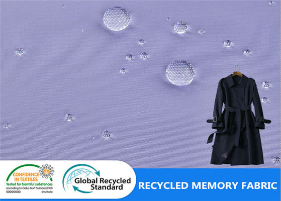 75D*150D Recycled PET Memory Fabric For Winter Jacket