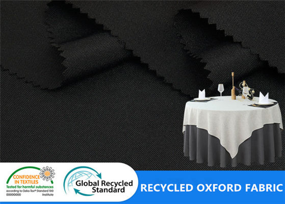 Polyester Plain 300D Oxford Recycled PET Fabric Tent Tablecloth Bag Fabric