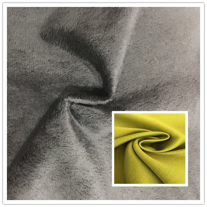 Windproof Fade Resistant Outdoor Fabric 3/1 Twill Cation Bonding For