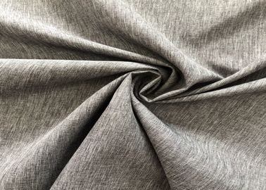 Black Yarn 80D Plain Outdoor Fabric Fade Resistant Breathable For Home Decoration