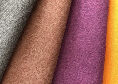 Black Yarn 80D Plain Outdoor Fabric Fade Resistant Breathable For Home Decoration