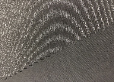 Black Fiber PVC Backed Polyester Fabric Durable Resistant To Bleach / Oxidants