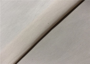 Plain Coated Soft Nylon Fabric , 45%N 55%P Lightweight Outdoor Nylon Fabric