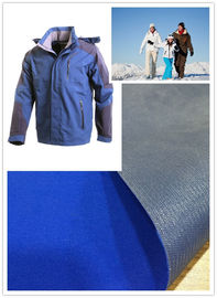 Skiing Wear Soft Nylon Taslon Fabric Water Repellent Dyed Bonding With Tricot