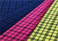 100% Polyester Stretchy Soft Fabric Bright Lattice Good Stability For Garments