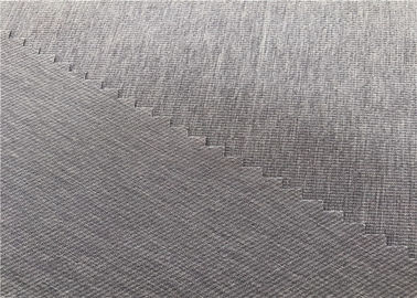 Stripe Coated Polyester Fabric Mechanical Stretch Cationic For Outdoor Sports Wear