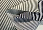55GSM 290t Black And White Striped Polyester Fabric