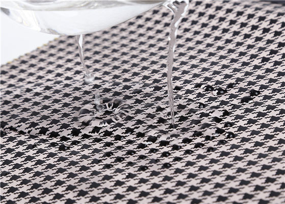 100% Polyester Foil Print Lightweight Water Repellent Fabric Water Repellent Fabric